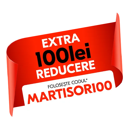 Extra 100lei reducere. Cod: MARTISOR100